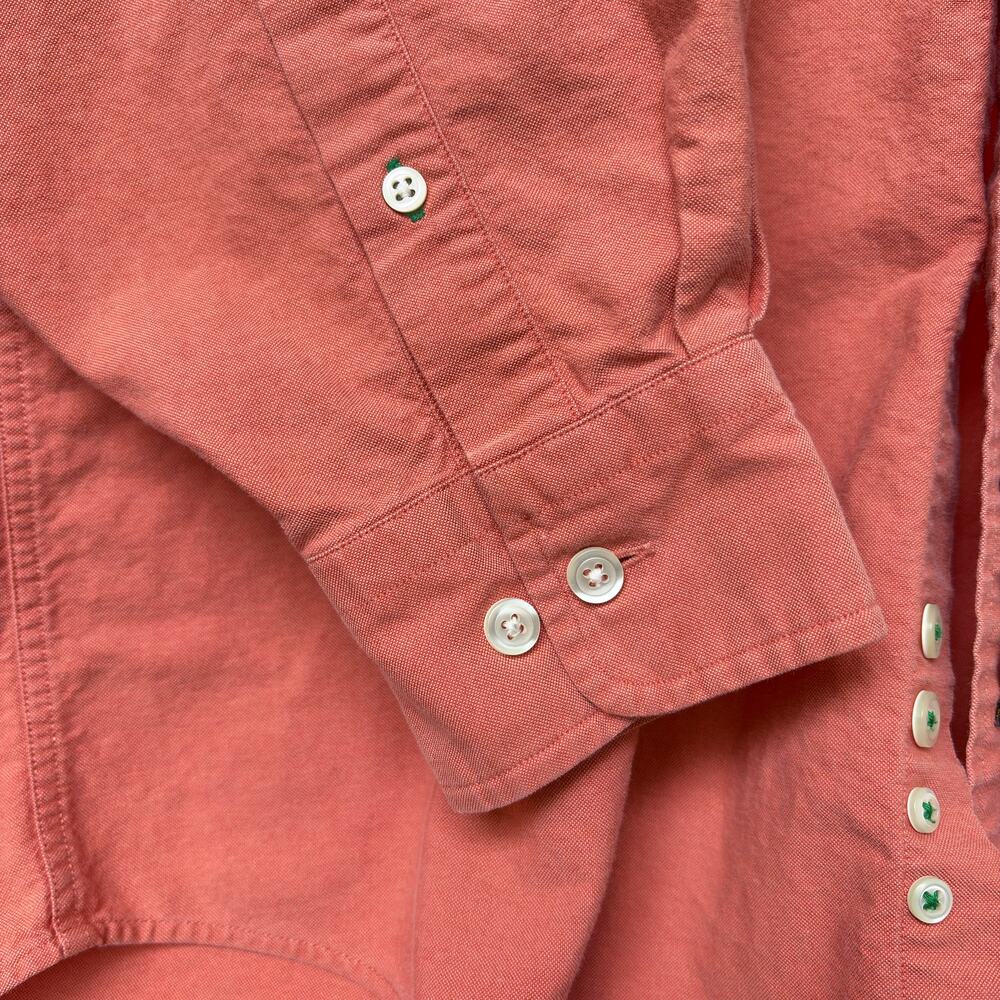 Vintage Tommy Hilfiger Button Down Shirt 100% Heavy Cotton Size 15.5 | 32-33 | M - Picture 7 of 8